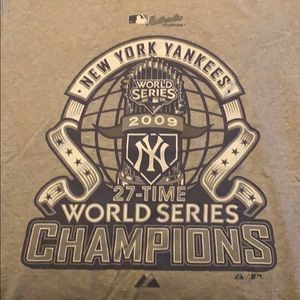 2009 New York Yankees World Series t- shirt